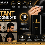 Imported Water & Sweat Proof – Instant Hair Comb Dye