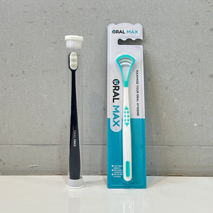 Shapewearpk ORAL MAX - Nano Toothbrush & Tongue Cleaner Bundle