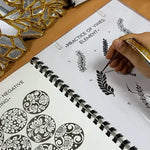 Mehandi Reusable Practice Book + FREE PRACTICE CONE
