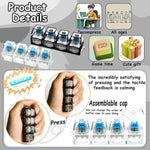 Keyboard Fidget Stress Relief Keychain