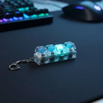 Keyboard Fidget Stress Relief Keychain
