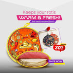 Roti Heat Insulated Cloth Pouch